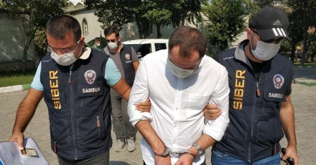 10 yıl hapis, 2 milyon lira da para cezası bulunan sanık, siber polisine yakalandı