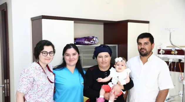 11 aylık bebeğe kalp ameliyatı yapıldı