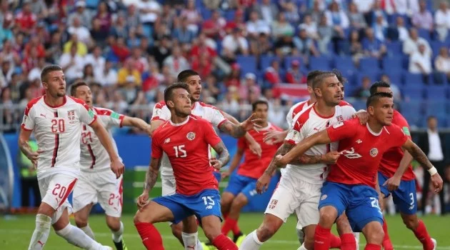 2018 FIFA Dünya Kupası: Kosta Rika: 0 - Sırbistan: 1
