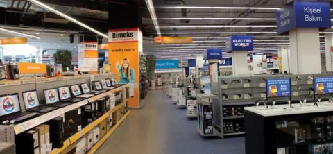 Electro World resmen Bimeks’in