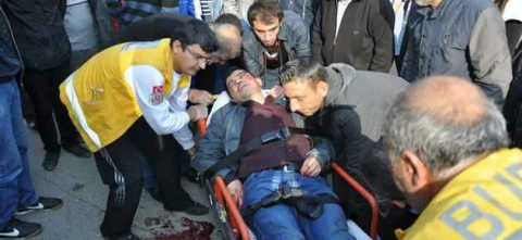 İnegöl'de motosiklet kazası