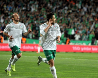 Bursaspor - Eskişehirspor kupa maçından enstantaneler