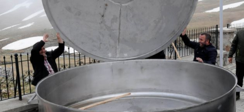 Rize’deki dev kazan Guinnes’e aday