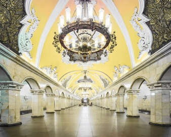 Tasarım harikası Moskova metrosu