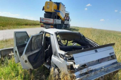 Eskişehir’de trafik kazası, 1 ölü 2 yaralı