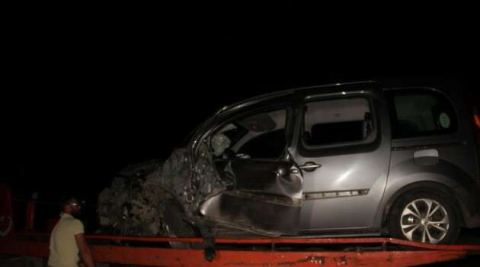 Çan’da trafik kazası: 1 ölü, 1 yaralı
