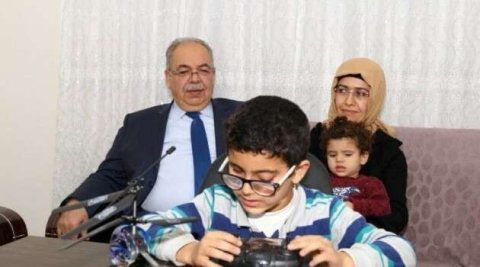 Başkan Kutlu  ve eşi görme engellilerin hayallerini gerçekleştirdi