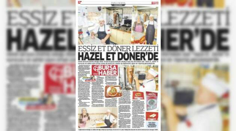 EŞSİZ ET DÖNER LEZZETİ "HAZEL ET DÖNER'DE"