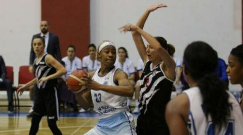 Bilyoner.com Kadınlar Basketbol Ligi: Samsun Canik Belediye: 66 - Beşiktaş: 70