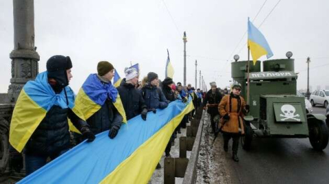 Ukrayna Birlik Gününü kutluyor