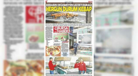 KEBABIN DEĞİŞMEYEN LEZZET DURAĞI "HERGÜN DÜRÜM KEBAP"