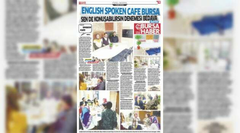 ENGLİSH SPOKEN CAFE BURSA SEN DE KONUŞABİLİRSİN DENEMESİ BEDAVA *test free