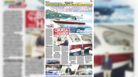 DENİZCİLİKTE 39 YILLIK EMEK, ALIN TERİ VE BAŞARI  SAN BOAT MURSAN