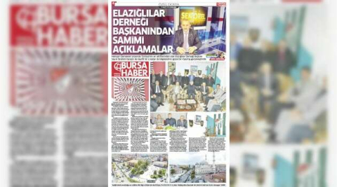 ELAZIĞLILAR DERNEĞİ BAŞKANINDAN  SAMİMİ AÇIKLAMALAR