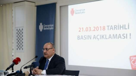 Ümraniye Belediye Başkanı Hasan Can, CHP İstanbul İl Başkanı Canan Kaftancıoğlu’nun iddialarına belgelerle yanıt verdi