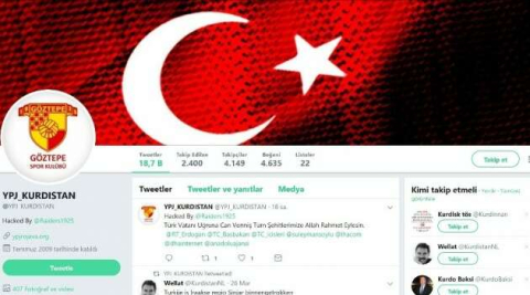 Terör örgütü YPJ’ye Türk bayrağı şoku