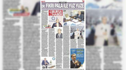 DR. FİKRİ PALA İLE YÜZ YÜZE..