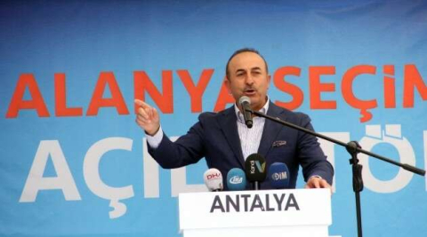 Bakan Çavuşoğlu:” Terör destekçisi CHP’ye miting yapma izni veriyor”