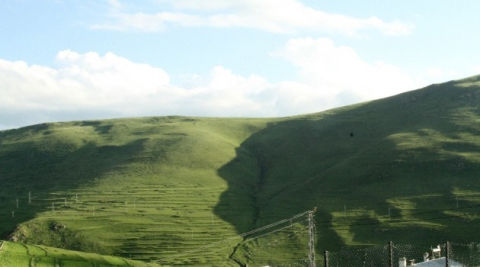 Ardahan’daki ’Atatürk silüeti’ görülmeye başlandı