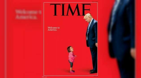 ABD’de göçmen bir çocuğun acı hikayesi Time dergisine kapak oldu