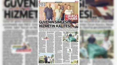 GÜVENİN SİMGESİ, HİZMETİN KALİTESİ..