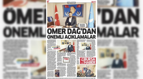 ÖMER DAĞ’DAN ÖNEMLİ AÇIKLAMALAR