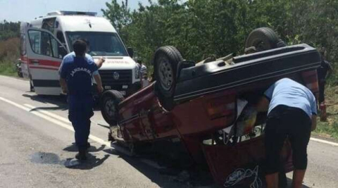Edirne’de trafik kazası: 8 yaralı