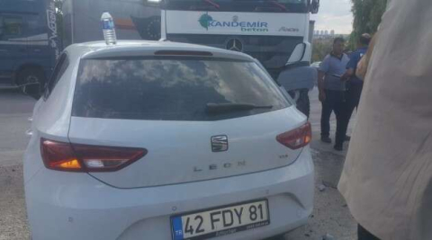 Gölbaşı’nda trafik kazası: 4 yaralı