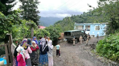 Ordu’da heyelan tehlikesi: 18 ev boşaltıldı