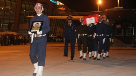 Şehit ateşi Konya'ya düştü