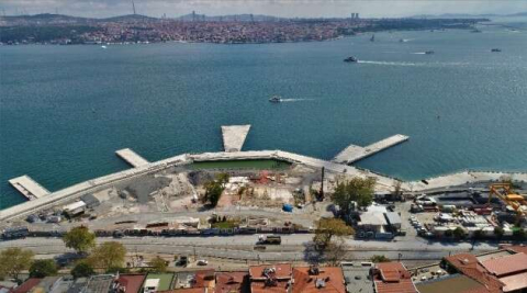 (Özel) "Martı" projesinin son durumu havadan görüntülendi