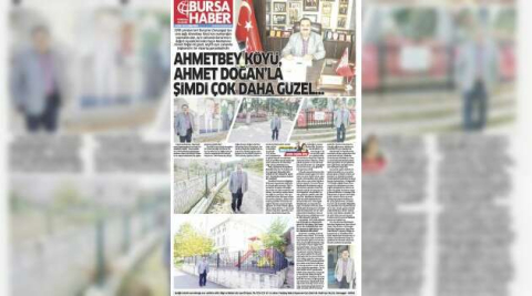 AHMETBEY KÖYÜ, AHMET DOĞAN’LA ŞİMDİ ÇOK DAHA GÜZEL...
