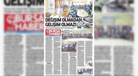 DEĞİŞİM OLMADAN, GELİŞİM OLMAZ!