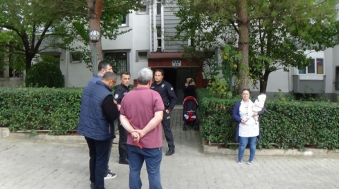 Bursa'da sitede yüksek voltajdan çıkan yangın yürekleri ağızlara getirdi