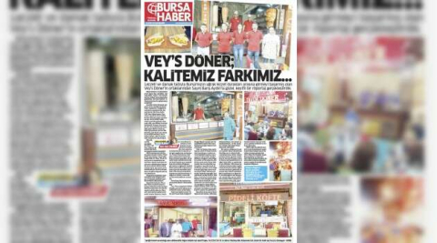 VEY’S DÖNER; KALİTEMİZ FARKIMIZ…