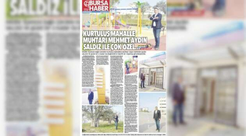 KURTULUŞ MAHALLE MUHTARI MEHMET AYDIN SALDIZ İLE ÇOK ÖZEL...