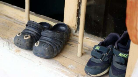 3 yaşındaki Atakan’dan geriye ayakkabıları kaldı