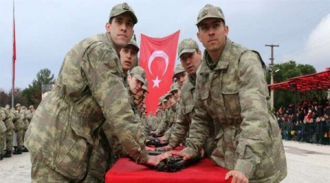 Burdur’da 4. dönem bedelli askerler yemin etti