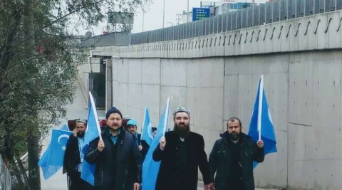 Doğu Türkistan için İstanbul’dan Ankara’ya yürüyorlar