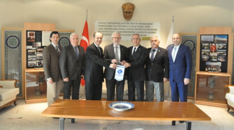 BEV’den Rektör Ulcay’a Ziyaret