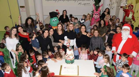 Egeberk’te renkli yılbaşı