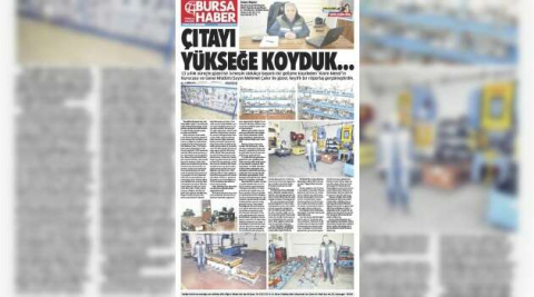 ÇITAYI YÜKSEĞE KOYDUK...