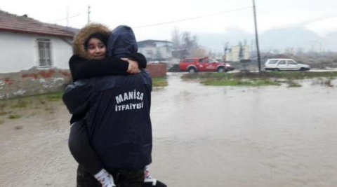 Manisa’da metrekareye 203 kilogram yağış düştü