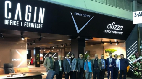 Yerli ofis mobilya üreticisi ’akıllı ofis konsepti’ni IMOB Mobilya Fuarında tanıttı