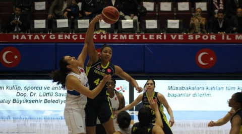 FIBA Kadınlar Avrupa Ligi: Hatay Büyükşehir Belediyespor: 50 - Fenerbahçe: 78