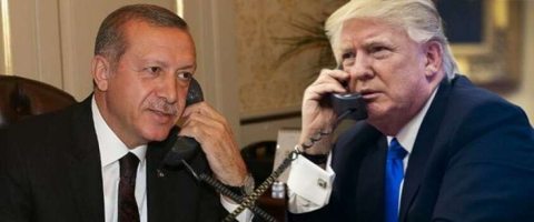 Cumhurbaşkanı Erdoğan, ABD Başkanı Trump ile telefonla görüştü