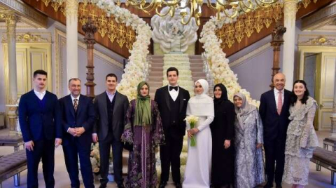 Ülker ve Tamince ailelerinin mutlu günü