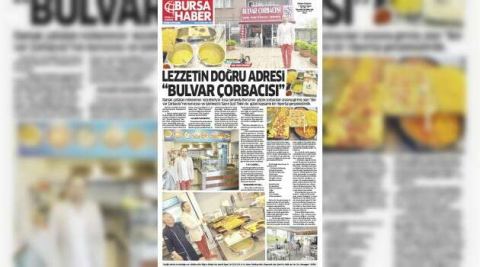 LEZZETİN DOĞRU ADRESİ “BULVAR ÇORBACISI”.