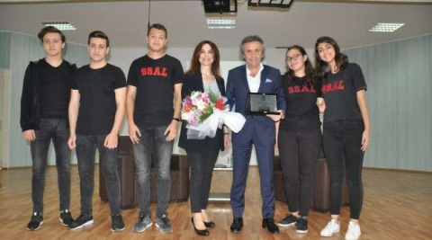 Şenol Şankaya öğrencilerle buluştu