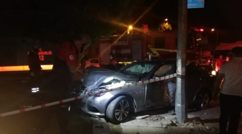 Denizli’de feci kaza: 1 ölü, 6 yaralı